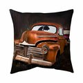 Begin Home Decor 26 x 26 in. Old Car Crash-Double Sided Print Indoor Pillow 5541-2626-TR67